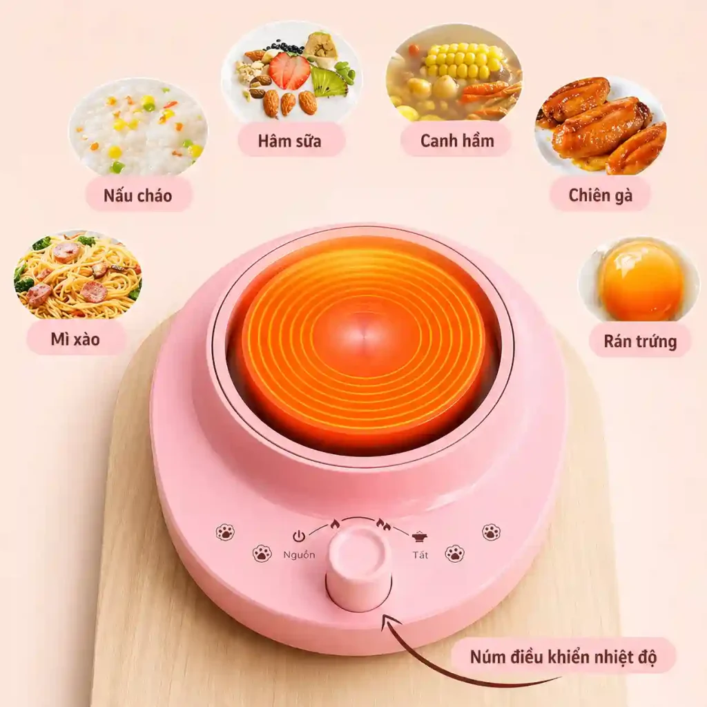 Bộ Đồ Chơi Nhà Bếp 22 Chi Tiết Cho Bé Có Bếp Nấu Thật Mini, Đồ Chơi Nấu Ăn Bé Gái