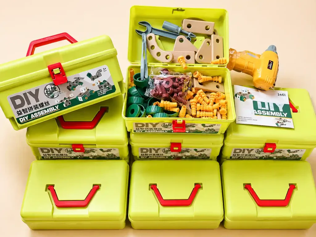 Bộ Đồ Chơi Lắp Ráp Kỹ Sư Cho Bé Trai Có Khoan Điện | Hộp Dụng Cụ DIY Thông Minh