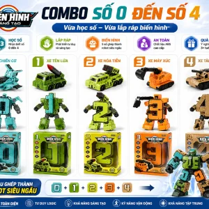 combo robot biến hình