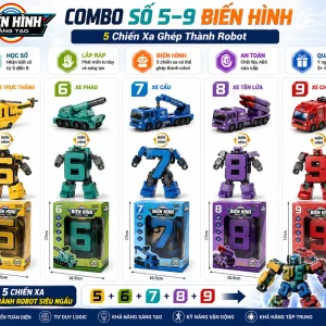 combo robot biến hình