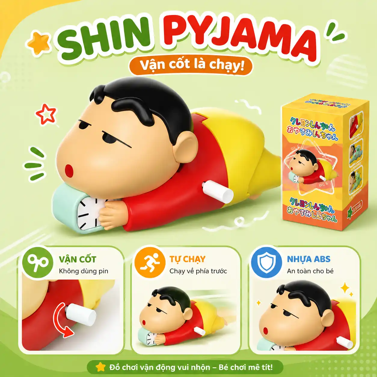 Shin Vặn Cót Shin Bò Cho Bé - Ảnh 9