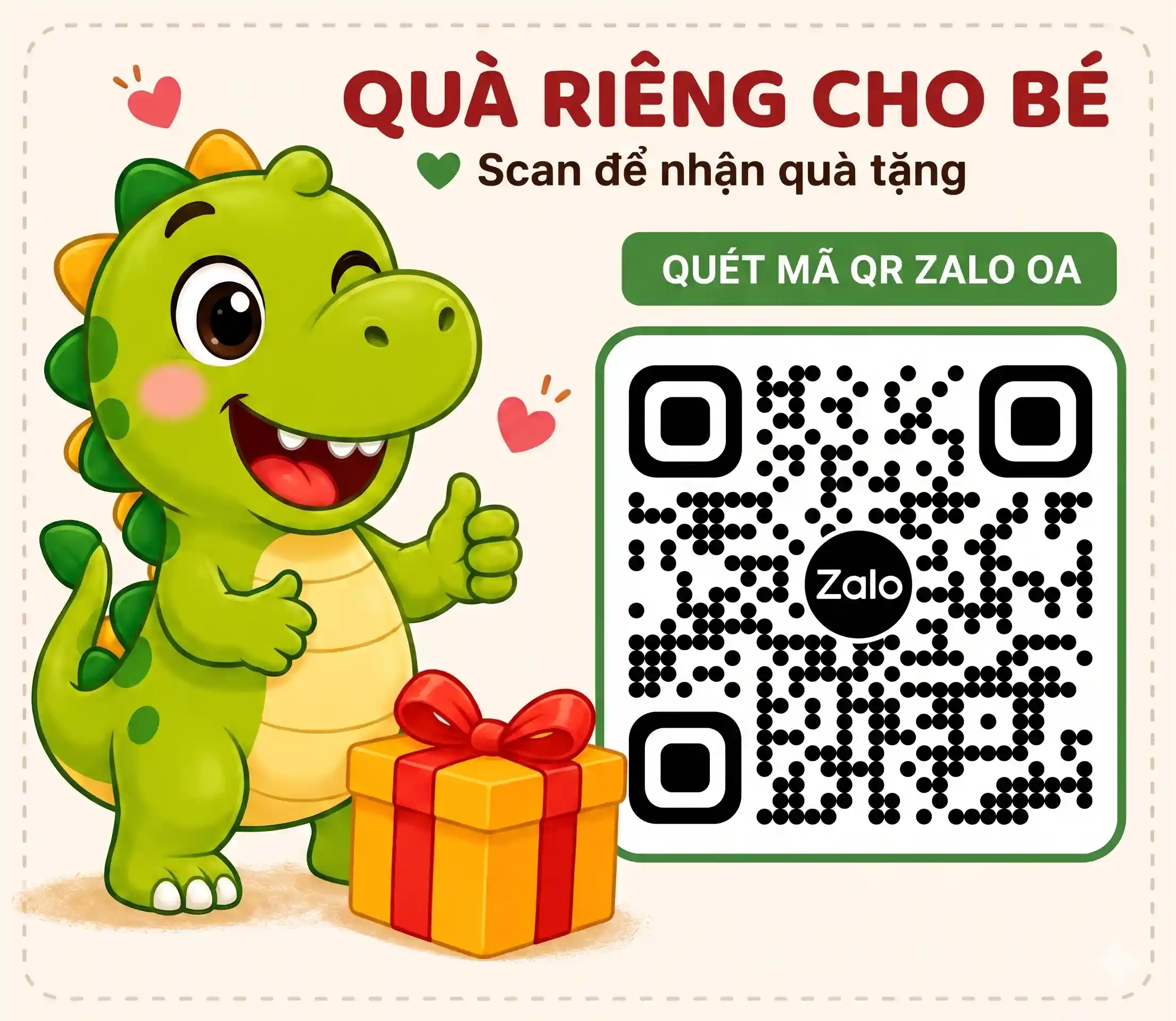 QR Zalo OA Bố Khủng Long