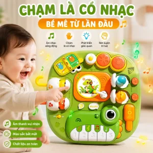 bàn busy board khủng long cho bé