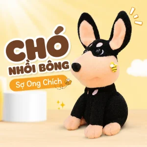 Chó Bông Điện Tử Biết Hát Cho Bé 1 Tuổi