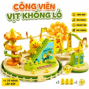 công viên vịt cầu trượt
