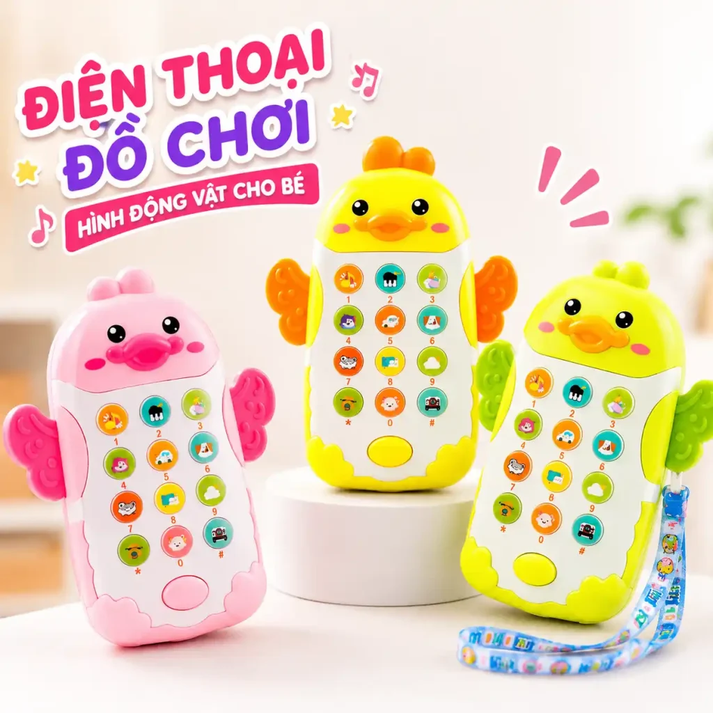 điện thoại đồ chơi có nhạc