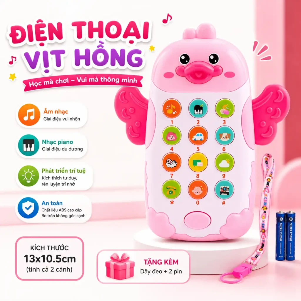 điện thoại đồ chơi cho bé gái