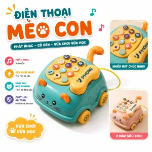 điện thoại đồ chơi hình thú