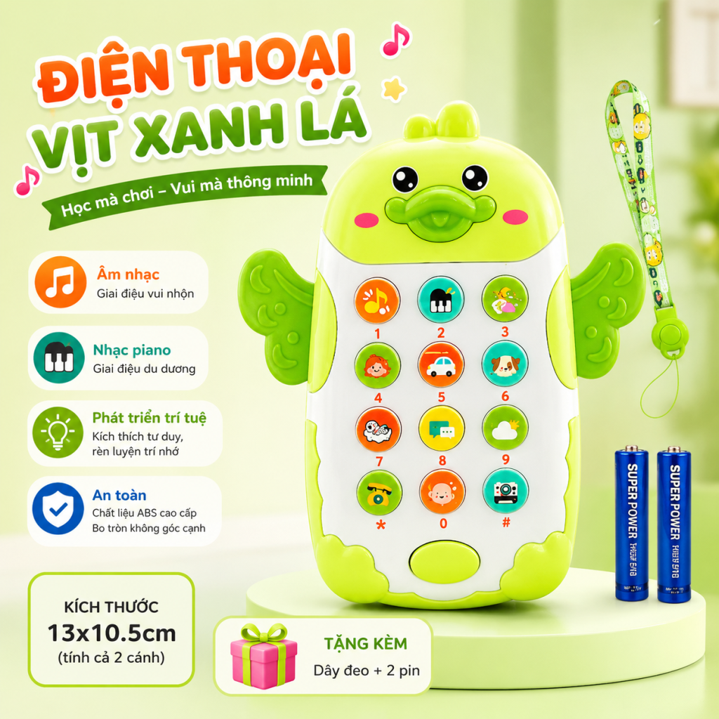 điện thoại đồ chơi vịt con