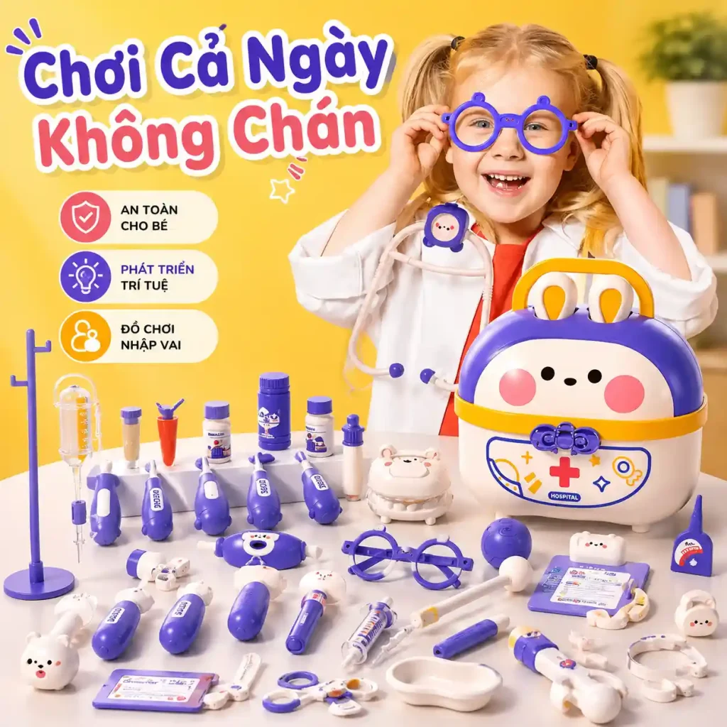 đồ chơi bác sĩ cho bé gái