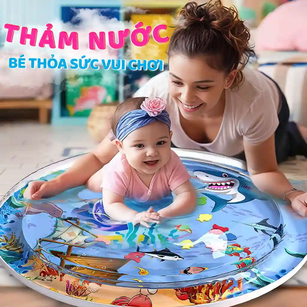 Thảm Nước Cho Bé Chơi Vui Vẻ Phát Triển Giác Quan - Ảnh 6