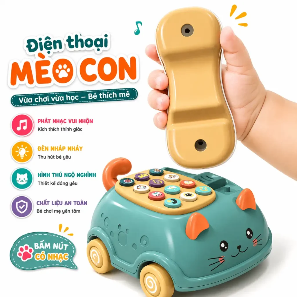 đồ chơi có đèn cho bé