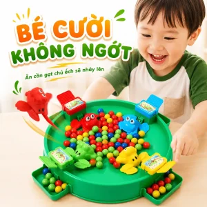 đồ chơi ếch ăn kẹo bi