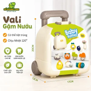 Vali Gặm Nướu Cho Bé 10 Chi Tiết Có Hộp Đựng