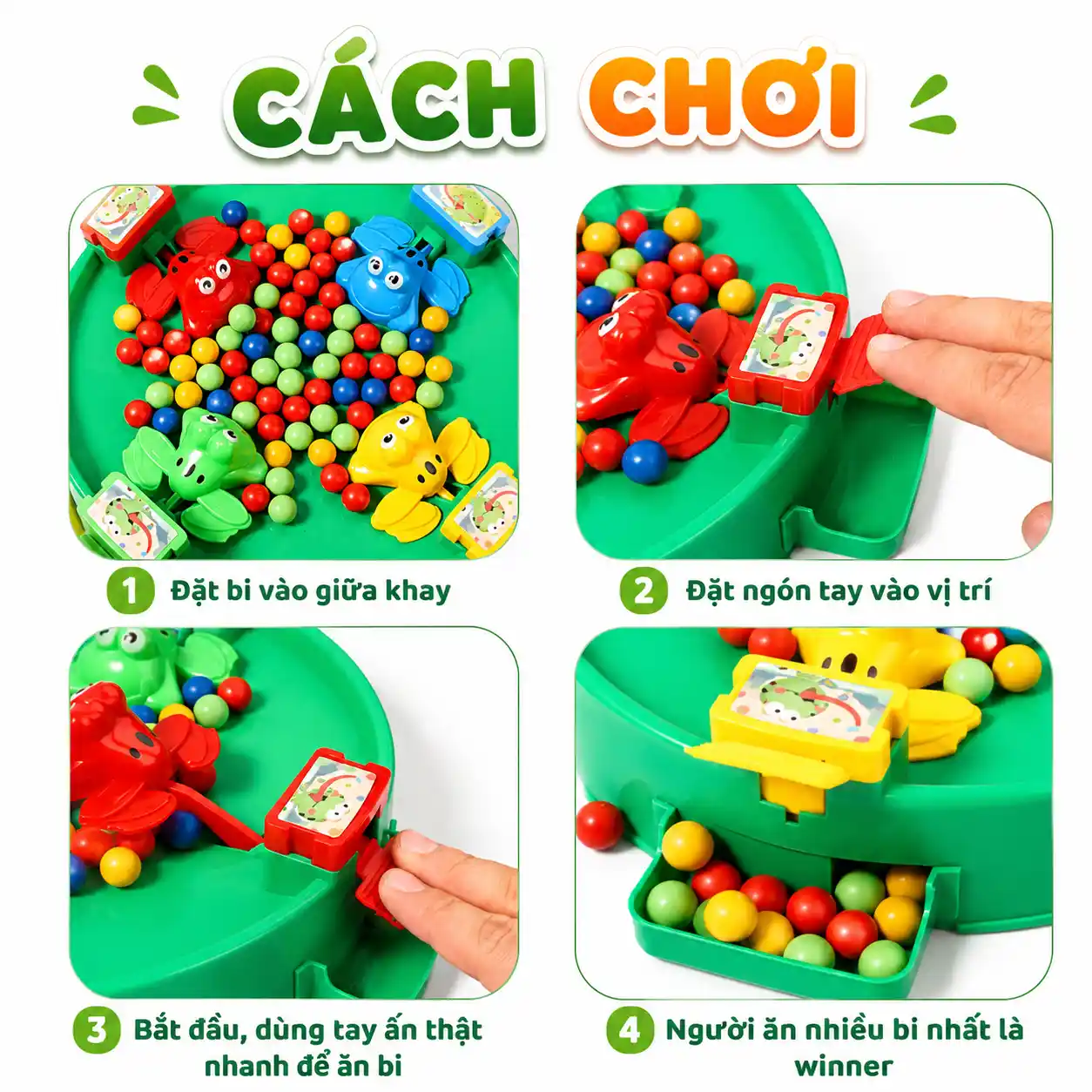 trò chơi ếch ăn hạt đậu