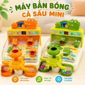 máy bắn bóng pinball cá sấu