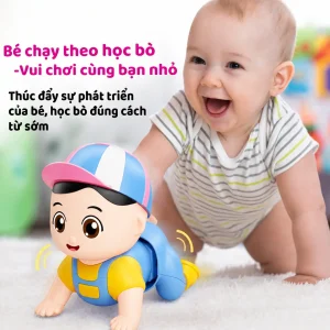 Đồ Chơi Bé Tập Bò Phát Nhạc Thông Minh Cho Bé