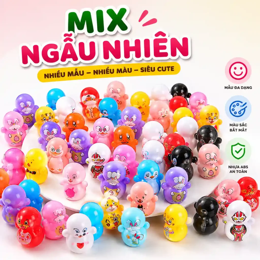lật đật mini cho bé