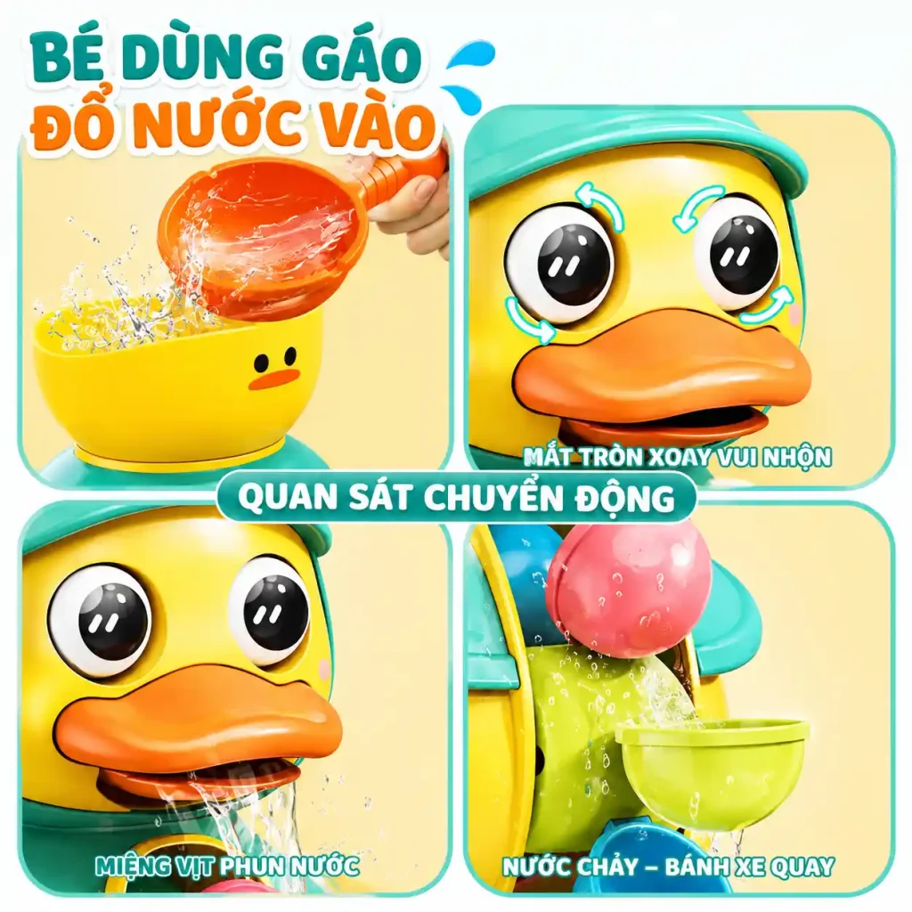 đồ chơi nhà tắm cho bé 6 tháng
