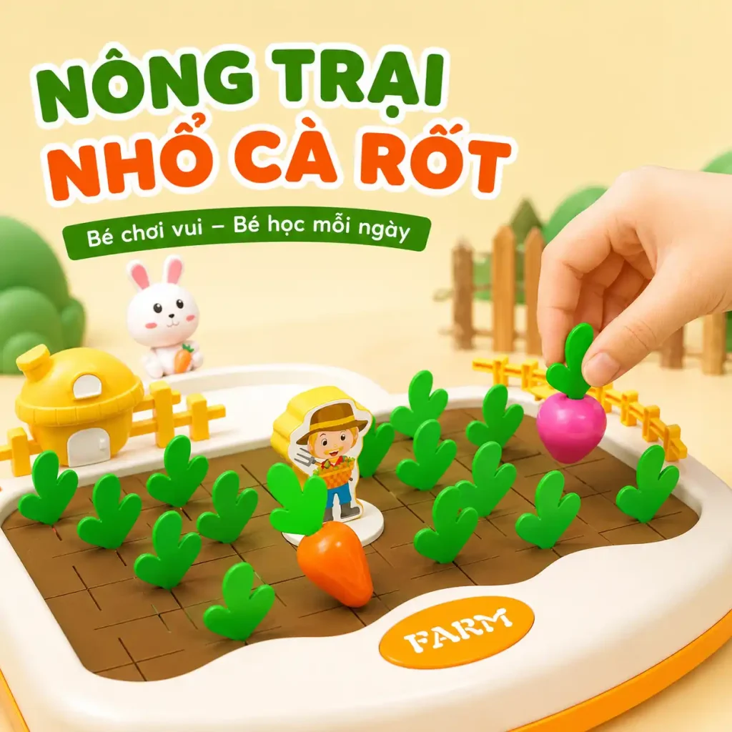 đồ chơi Montessori cho bé