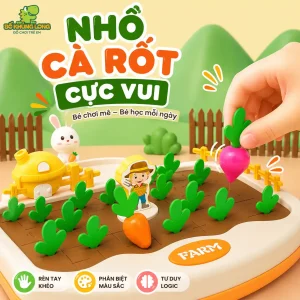 đồ chơi phân biệt màu sắc