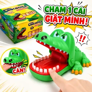 trò chơi khám răng cá sấu