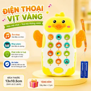 điện thoại đồ chơi vịt dễ thương