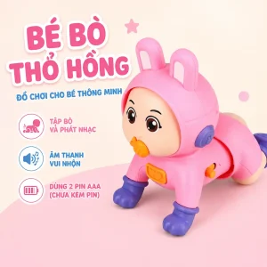 Đồ Chơi Bé Tập Bò Phát Nhạc Thông Minh Cho Bé