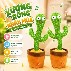 đồ chơi xương rồng biết hát