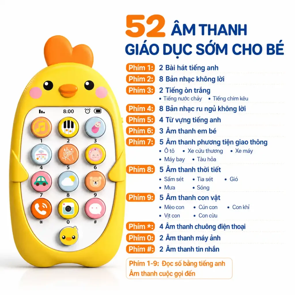 đồ chơi phát triển giác quan