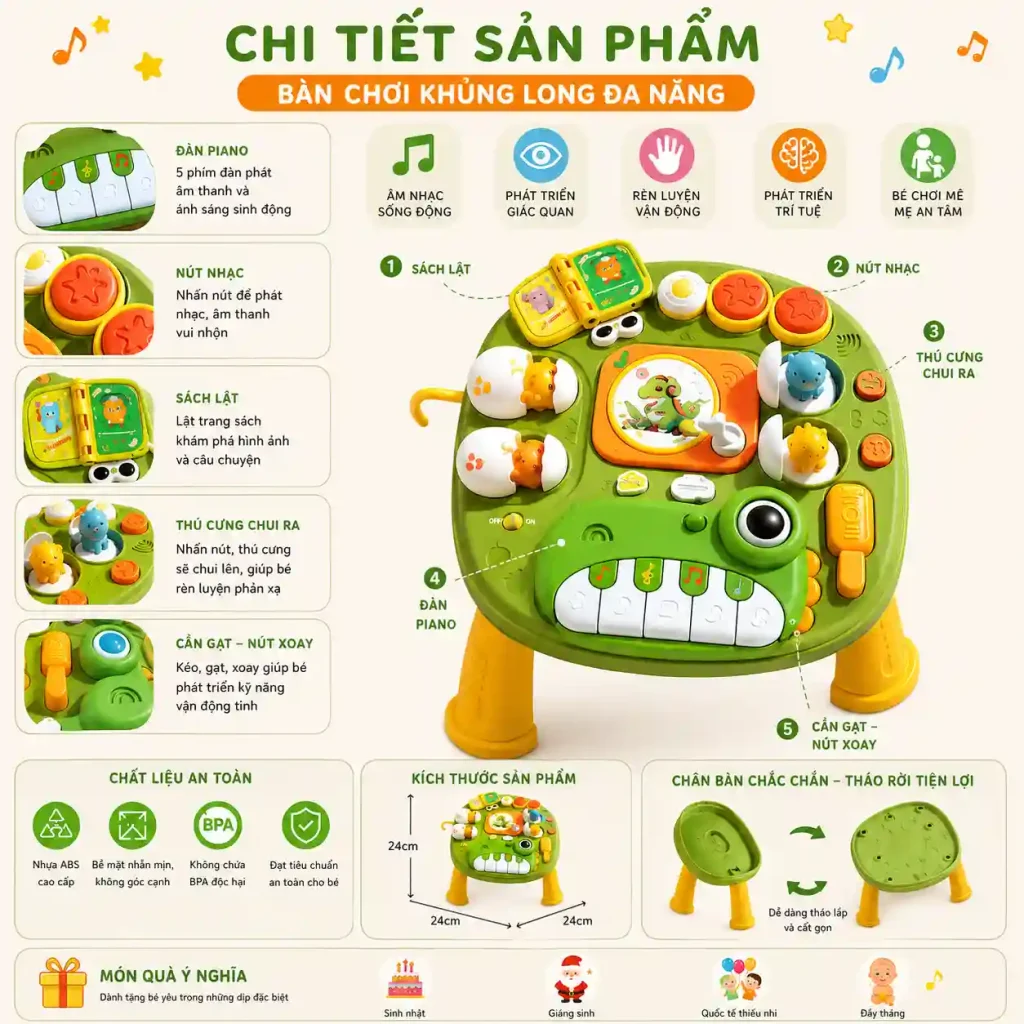 đồ chơi phát triển giác quan