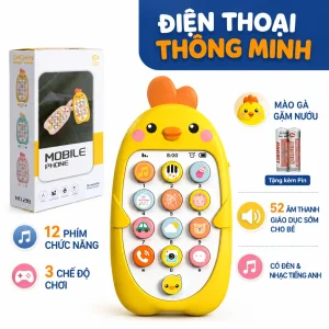 đồ chơi điện thoại gặm nướu cho bé