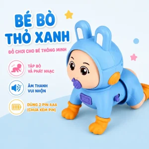 Đồ Chơi Bé Tập Bò Phát Nhạc Thông Minh Cho Bé