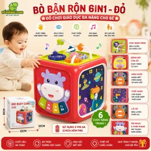 bò vận rộn màu đỏ