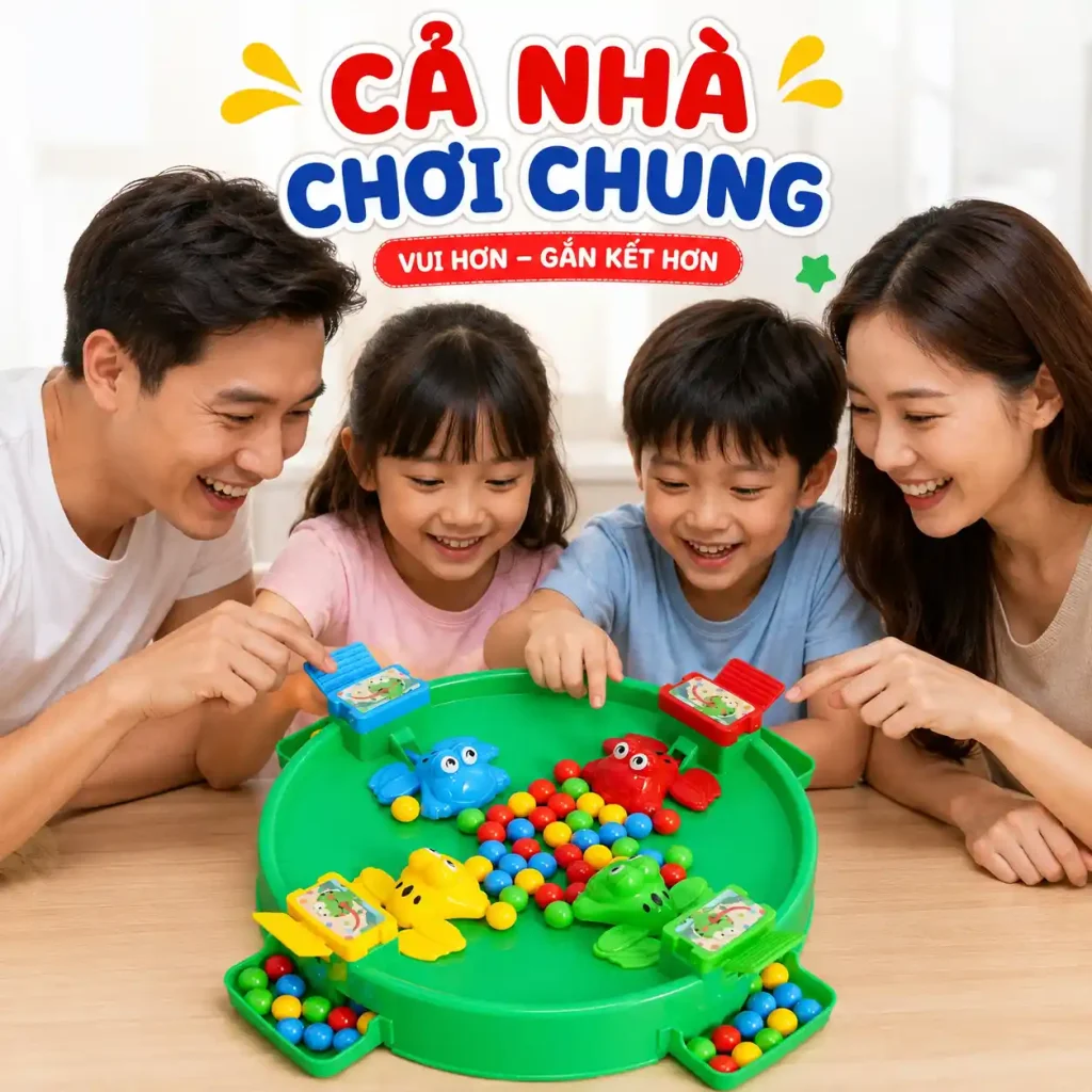 trò chơi 4 người cho bé