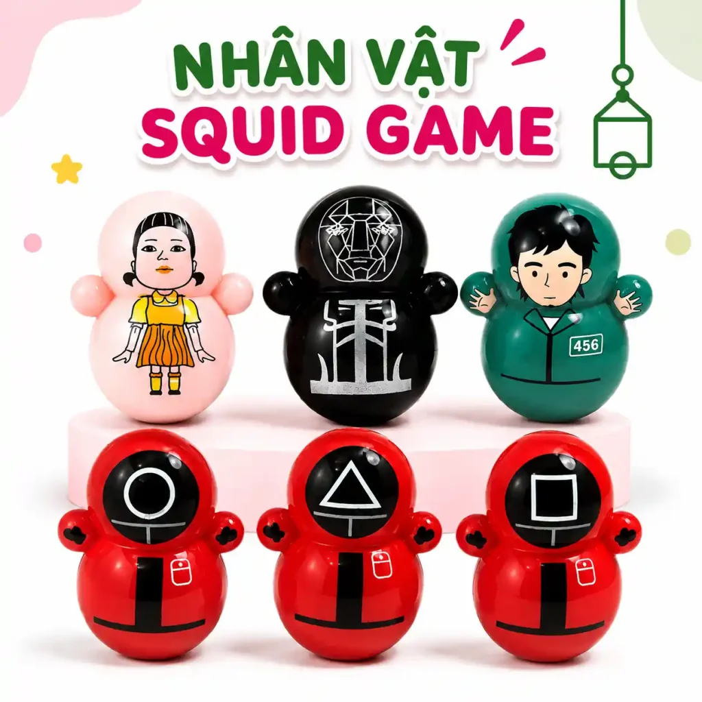 đồ chơi lật đật cho bé