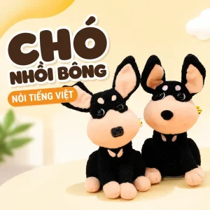 mua chó bông biết hát ở đâu