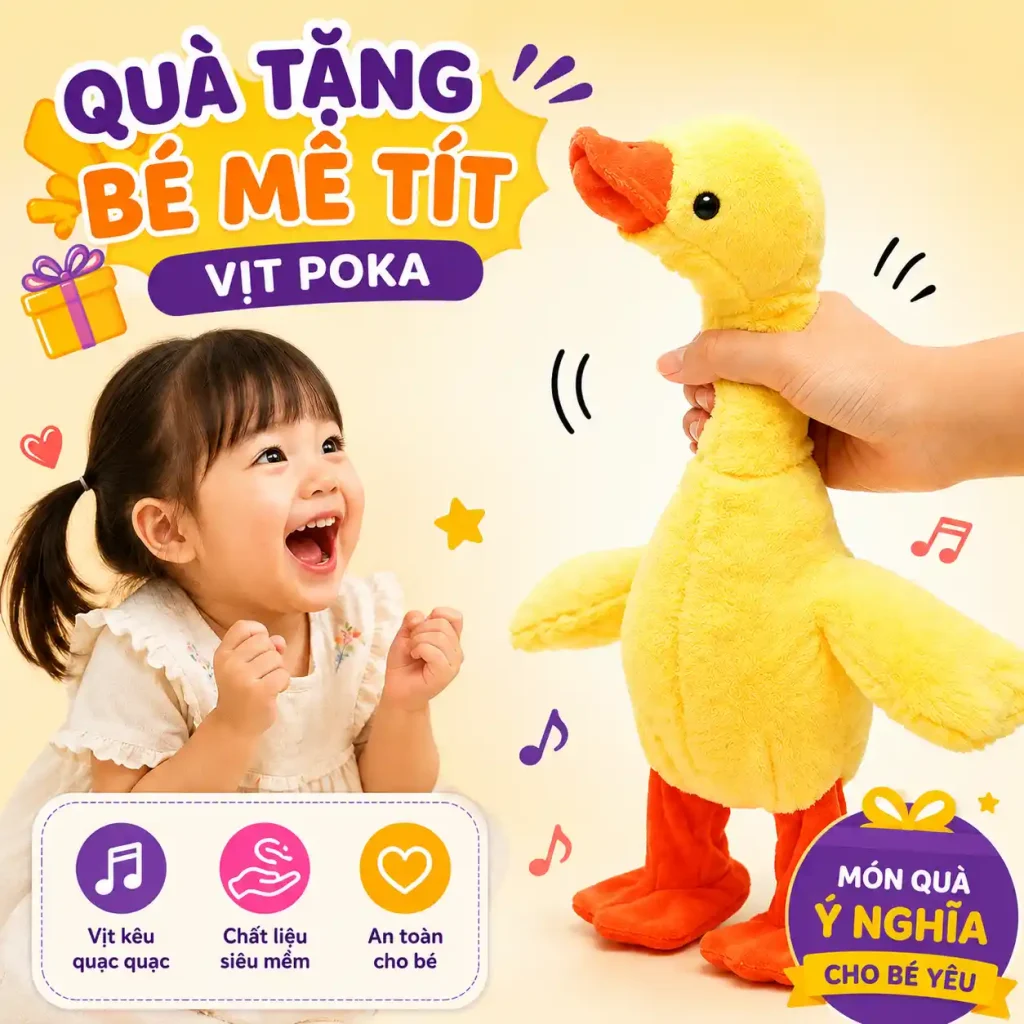 quà sinh nhật cho bé thích thú cưng