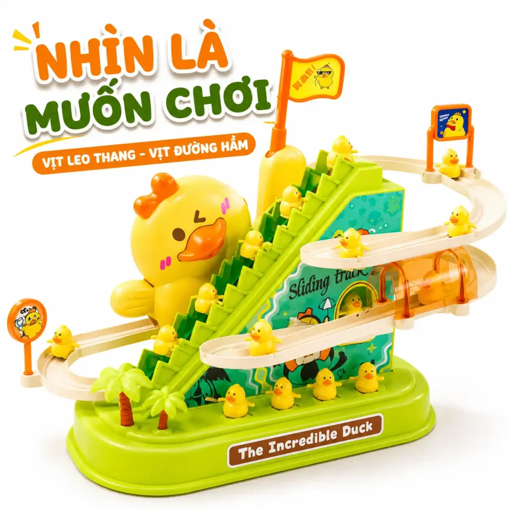 vịt leo thang có nhạc