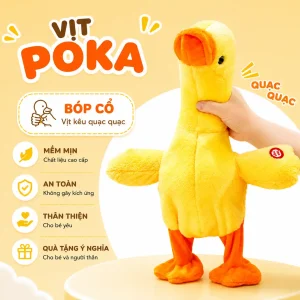 Vịt Poka Nhại Giọng Biết Nói Cho Bé