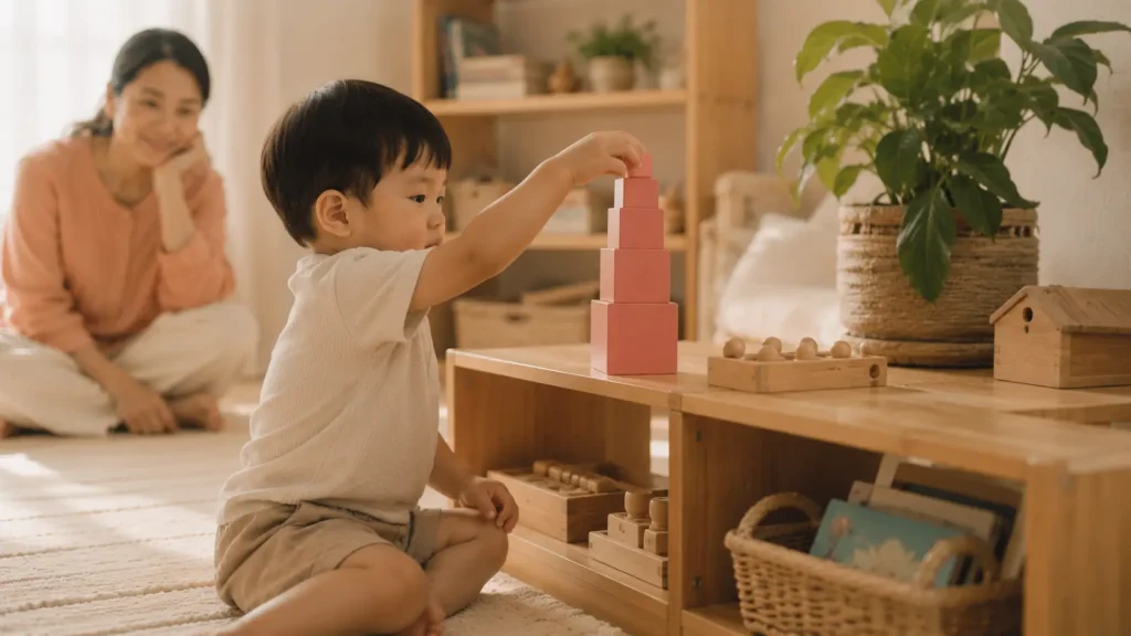 Phương pháp Montessori đặt trẻ làm trung tâm